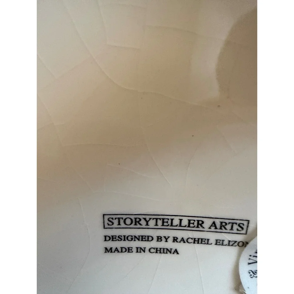 Storyteller Arts Rachel Elizondo Ceramic Mixing Bowl Western Cattle Brand Tan